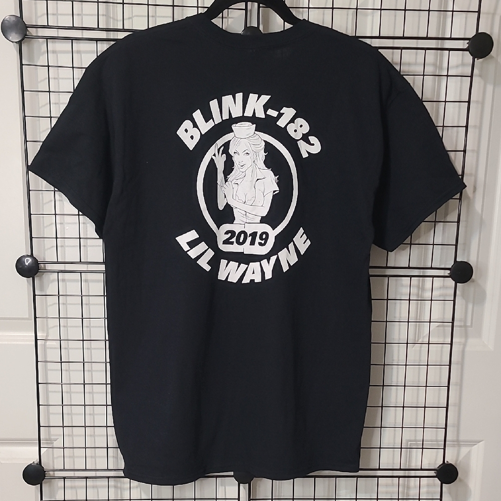 NEW. Blink-182/ Lil Wayne 2019 Graphic Tee. Limited, LocalCrew.